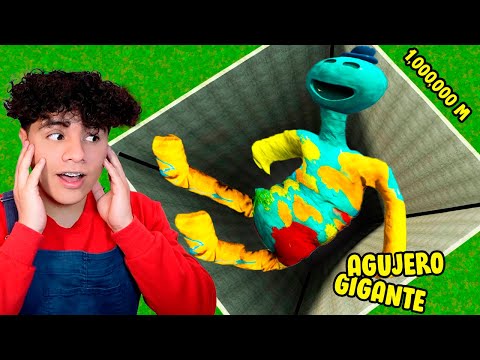 SOBREVIVI A DOEY de POPPY PLAYTIME 4 DENTRO DE UN AGUJERO GIGANTE?!