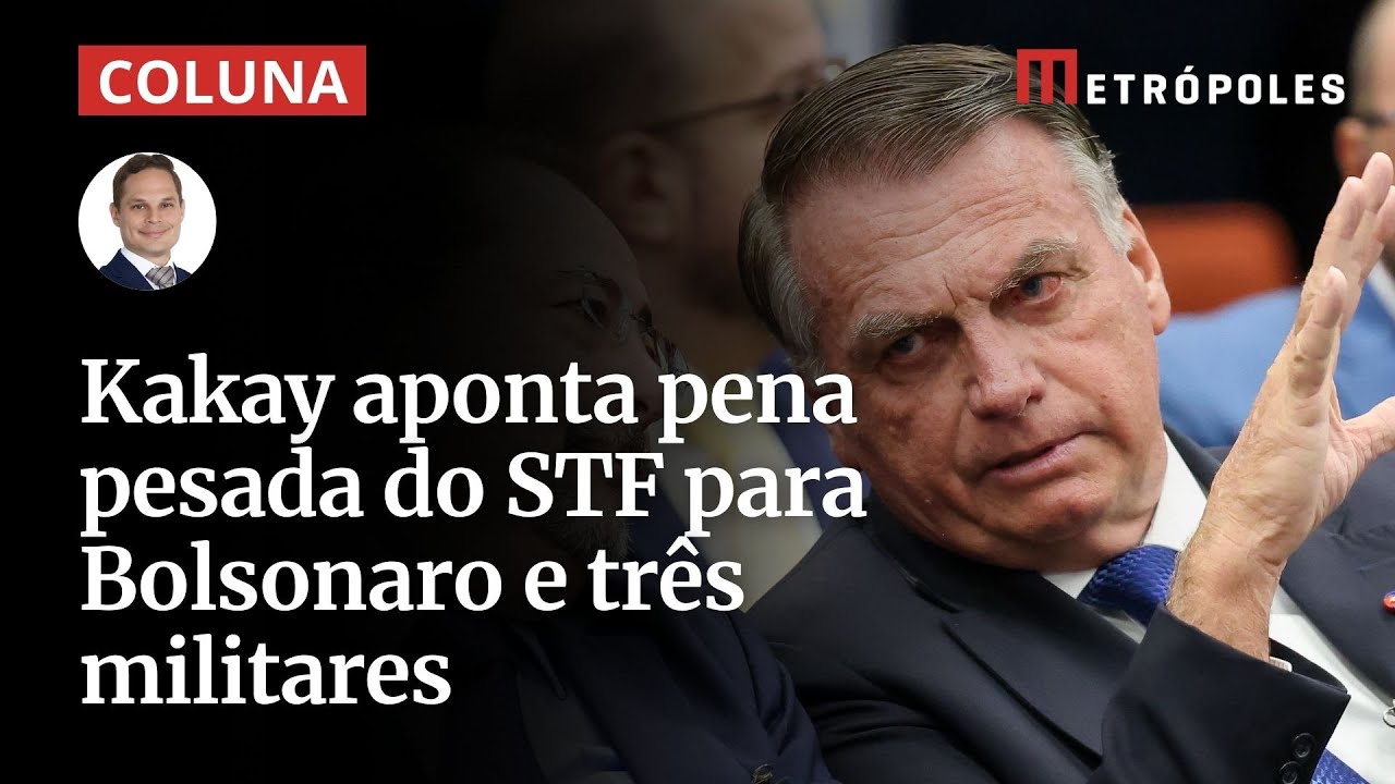 Kakay aponta pena pesada do STF para Bolsonaro e três militares