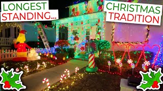 Our Longest Standing CHRISTMAS FAMILY TRADITION! 🏠💡🎄 BEAUTIFUL Christmas Lights 😍