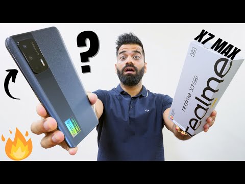 (HINDI) Realme X7 Max 5G Unboxing & First Look - The Real Flagship Killer?🔥🔥🔥