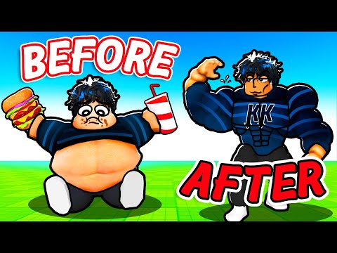 I LOST WEIGHT Playing ROBLOX...