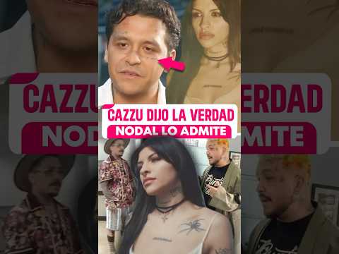 Nodal lo Confiesa: Cazzu dijo la Verdad en su Canción #lacueva #cazzu #nodal #angelaaguilar