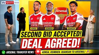🚨 YES ✅ 3 MINUTES AGO! FABRIZIO ROMANO UPDATE ✅ARSENAL DEFENDERS QUANSAH, KONSA & KOUNDÉ!