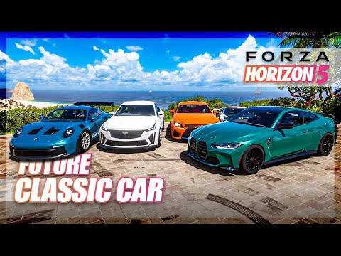 Forza Horizon 5 - Future Classic Cars! (Build & Challenge) Ft. Nitret