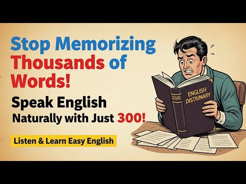 Stop Memorizing Thousands of Words | Speak With Just 300 Words