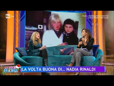 Nadia Rinaldi: "I miei figli il più bel film della mia vita" - La Volta Buona 04/01/2024