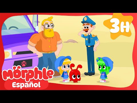 Orphle se convierte en Mila 🟢 Video de 3 Horas | Morphle en Español | Caricaturas para Niños
