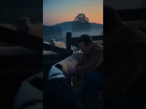Dog Wakes Owner at Midnight… and Saves the Sheep 🐶🐑💔 犬が真夜中に飼い主を起こした…そして羊を救った。🐶🐑💔#cutepets#cat#shorts