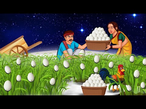 चाँद पर अंडे की खेती | Hindi Kahaniya | Moral Stories | Hindi Kahani | Bedtime Stories