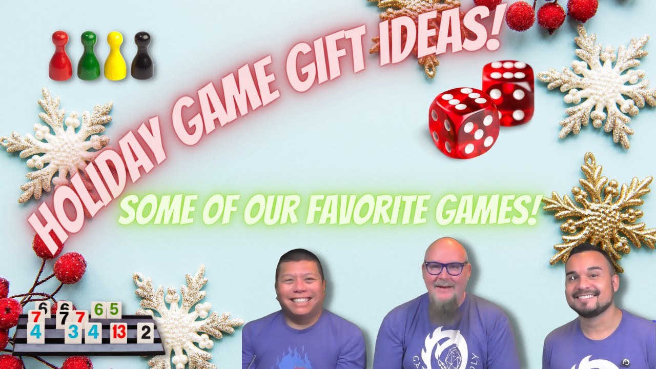 Great holiday #boardgame ideas for the gamer in your life! Here are some of our favorites this year!