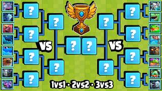 TORNEO de CARTAS AEREAS | 1vs1 - 2vs2 - 3vs3 | Clash Royale