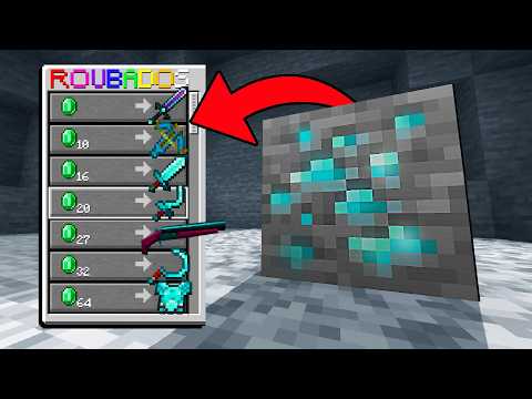 MINECRAFT MAS BLOCOS TROCAM ITENS ROUBADOS!