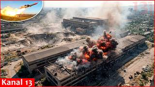 Flamingo strike on Volgograd: 3 tons of explosives demolished 2 workshops, leaving 85-meter holes
