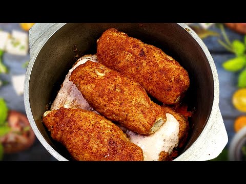 Такой Рецепт Готовят Уже Все Мои Соседи и Друзья! Необычные КУРИНЫЕ РУЛЕТИКИ по КИЕВСКИ.