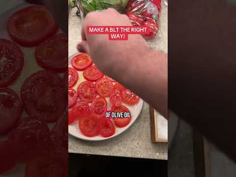 The BEST way to make a BLT! Shoutout to the GOAT Kenji! (And also my grandma, OG tomato seasoner)
