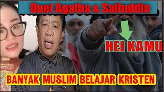Islam Ketar-ketir, Munculnya Agatha Ft Saifuddin Ibrahim Bikin Banyak Bertobat