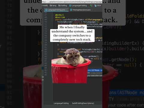 When They Change the Tech Stack Right After You Master It 😭
