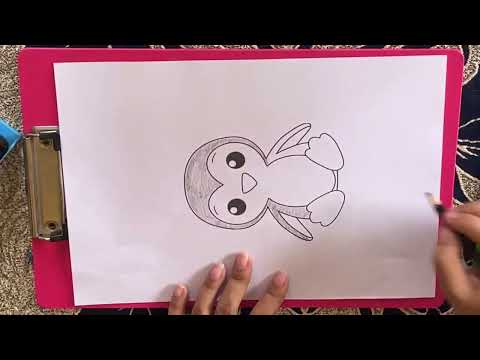 choto panda drawing and color   ছোট পান্ডা ড্রয়িং