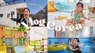 Vlog Corea | ASI SON LOS ALOJAMIENTOS PARA FAMILIAS CON BEBÉS EN COREA #일리풀빌라 #가족팬션 #와이리