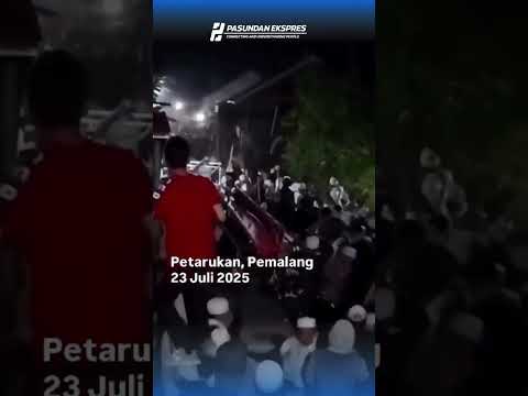 Kericuhan Warnai Ceramah Habib Rizieq di Pemalang #shortvideo#habibrizieq