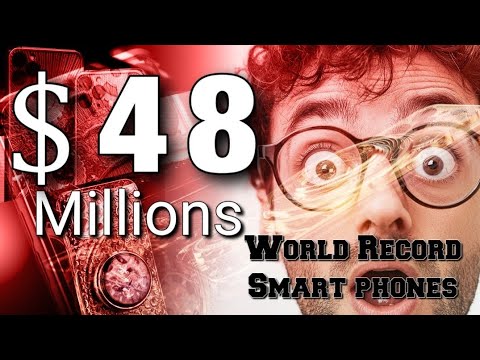 The world most expensive mobile phones in 2024. $48 million : World Record Smart phones