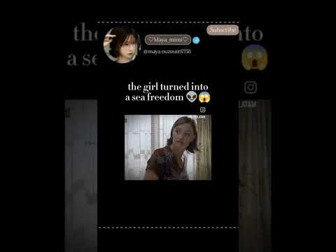 The girl turned into a sea freedom 👽😱 #maya_mimi #money