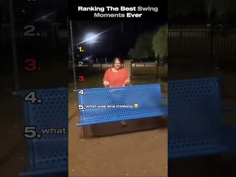 Ranking The Best Swing Moments Ever #shortsviral #ranking