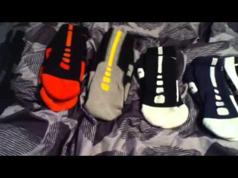 My Nike Elite Sock Collection