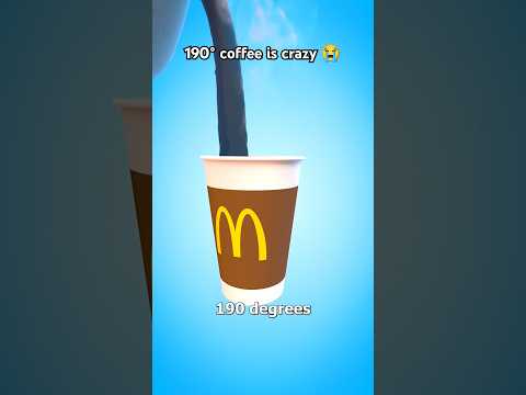 190° degree coffee 💀 #funny