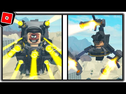 NEW UPDATE with G-MAN 4.0, ASTRO DETAINER, and MORE in TOILET WORLD ROLEPLAY 2 - Roblox