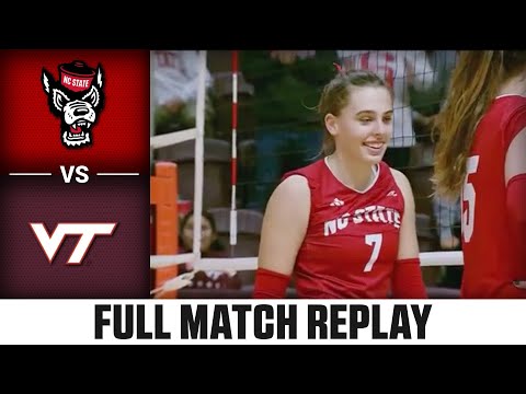 NC State vs. Virginia Tech Full Match Replay | 2023 ACC Volleyball ...