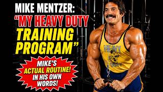 MIKE MENTZER: MY HEAVY DUTY TRAINING PROGRAM #mikementzer   #training   #gym   #motivation