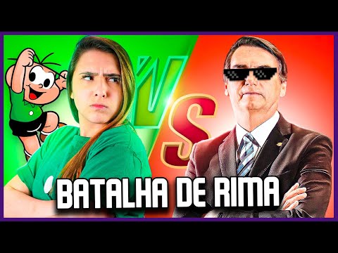 CANTANDO RAP COM A VOZ DO CEBOLINHA! ft. Bolsonaro