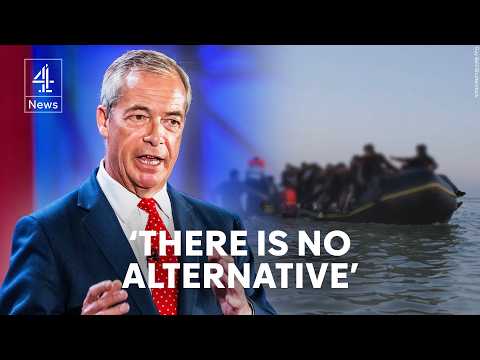 YouTube video thumbnail: Farage’s Reform UK Could Deport 600,000 Asylum Seekers if Elected