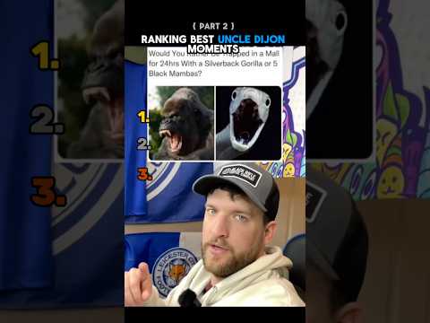 Ranking The Funniest Uncle Dijon Moments Part 2
