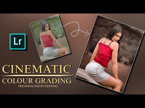 Cinematic brown colour grading Lightroom photo editing//Lightroom preset download free/