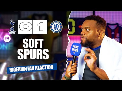 TOTTENHAM 0-1 CHELSEA ( Miracle - NIGERIAN FAN REACTION) - Premier League 25/26