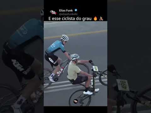 E esse ciclista do grau 🔥🚴♂️