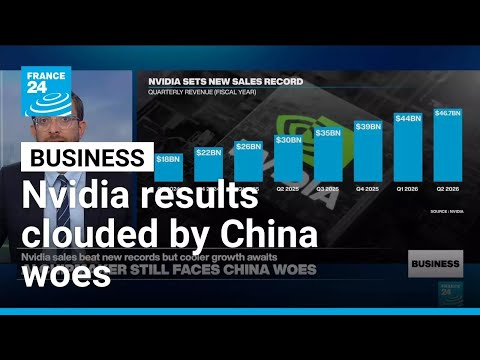 Nvidia results show sustained AI boom, but China woes persist • FRANCE 24 English
