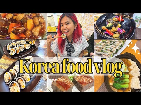 EPIC KOREAN FOOD TOUR, eating around my home country (Busan, Gyeongju, Yeosu) | VEGAN TRAVEL