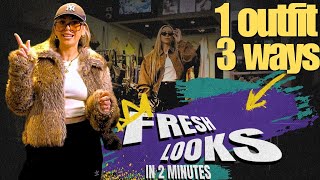 Wearing 1 Outfit 3 Ways | Fresh looks In 2 Mins