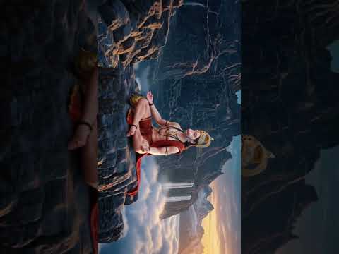 Hanuman Ji Meditating Om Mantra 🚩 #shiv #hanuman #shorts #viral