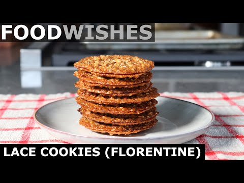 Lace Cookies (Florentine Cookies) - Food Wishes