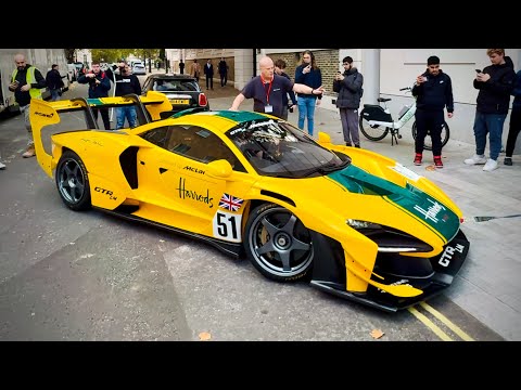 EPIC London Supercars 2024: T50, Valkyrie, Senna GTR LM