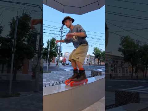 Забавный поворот вышел 😁 #skate