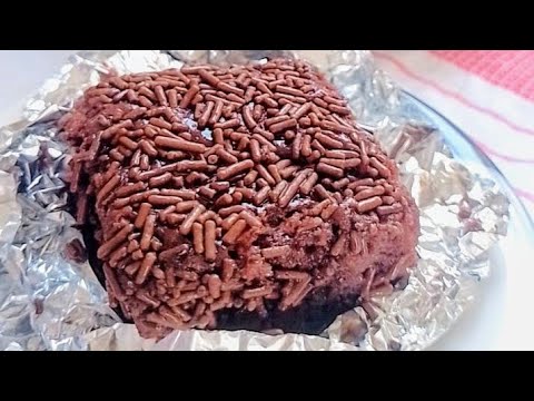 BOLO COM 1 OVO - BOLO EMBRULHADO GELADO - BOLO DE CHOCOLATE EMBRULHADO