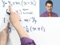 Exploring Point-Slope Form in Algebra