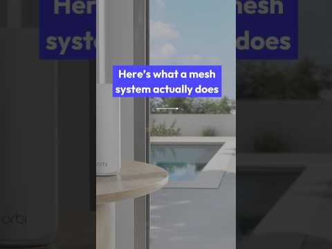 Here's what a mesh system actually does