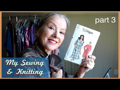 My Sewing & Knitting + Stories! 1980's fashion, SNL, Part 3