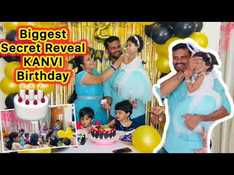 Revealing Biggest SECRET on KANVI Birthday…😍 🎂/Jasvika media